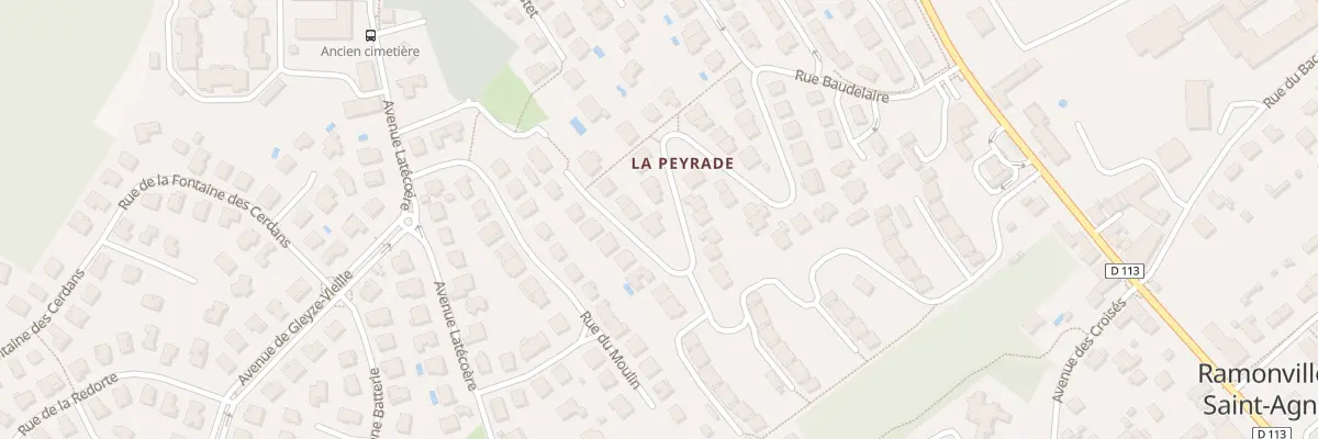Plan du 42 Rue Baudelaire à Ramonville-Saint-Agne