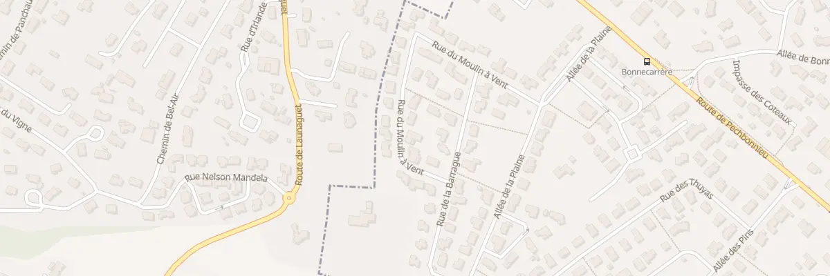 Plan du 23 Rue du Moulin à Vent à Saint-Loup-Cammas