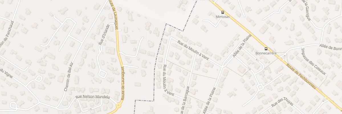 Plan du 15 Rue du Moulin à Vent à Saint-Loup-Cammas