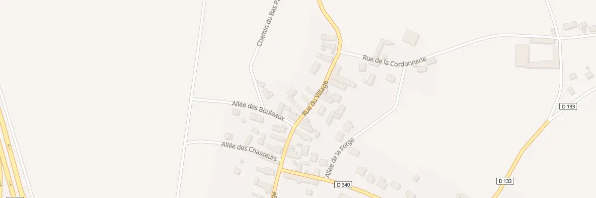 Plan du 47 Rue du Village à Poisvilliers