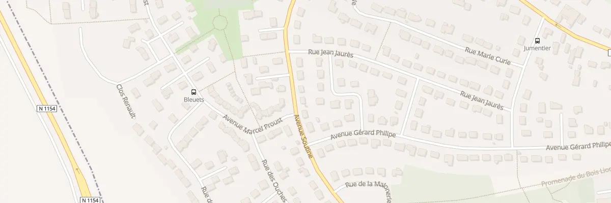 Plan du 8 Av Soutine à Lèves