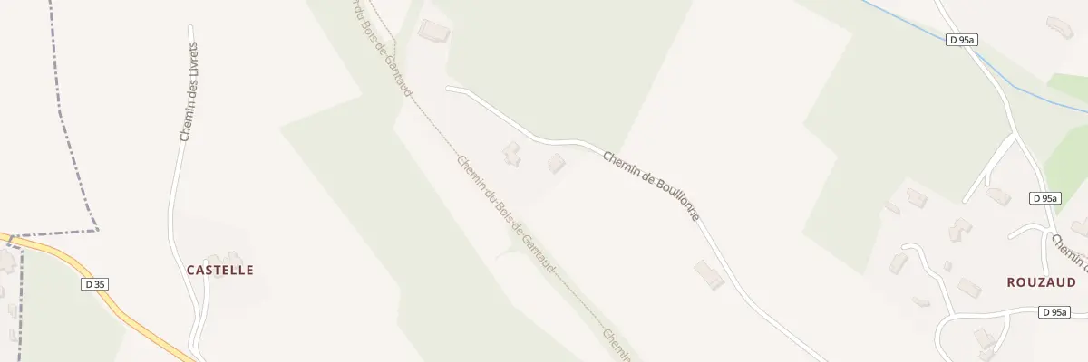 Plan du 2B Bouillonne à Rebigue
