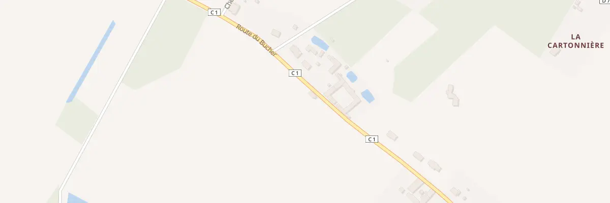Plan du 6 Rte du Bucher à Cheverny