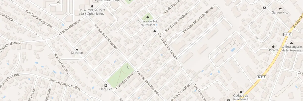 Plan du 9 Rue des Pervenches à Toulouse