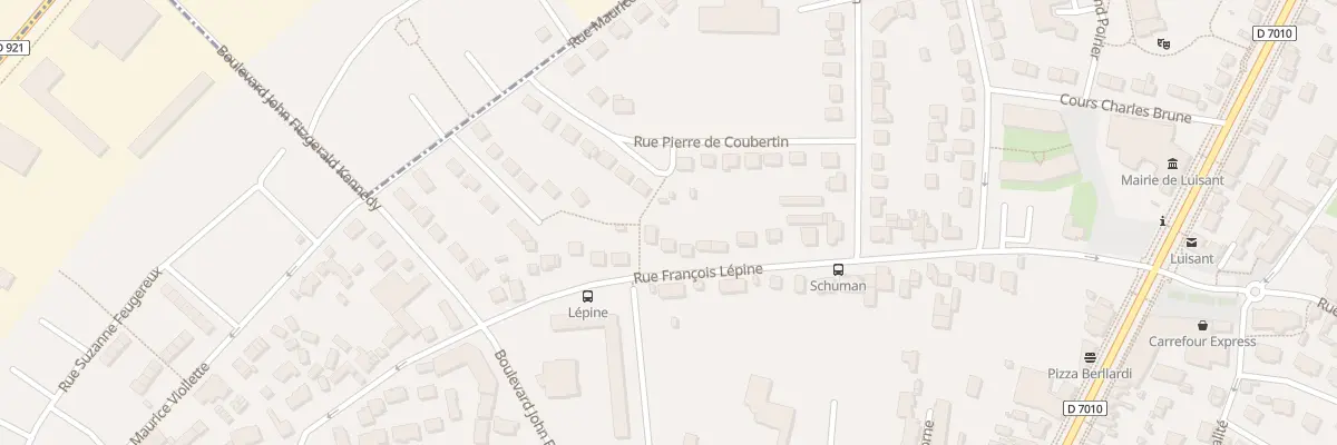 Plan du 38 Rue François Lépine à Luisant