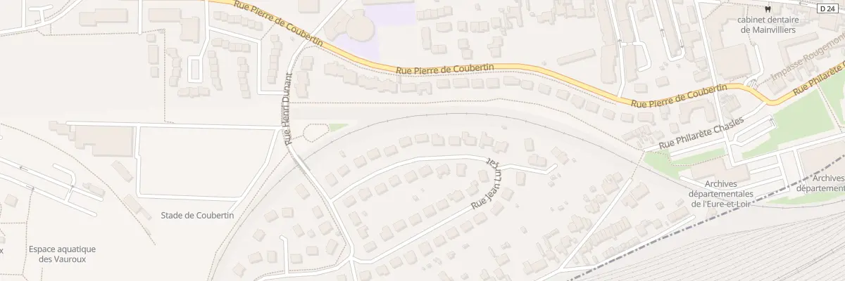 Plan du 13 Rue Jean Lurçat à Mainvilliers