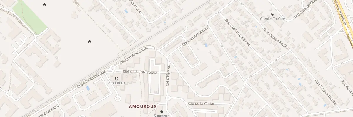 Plan du 164B Che Amouroux à Toulouse
