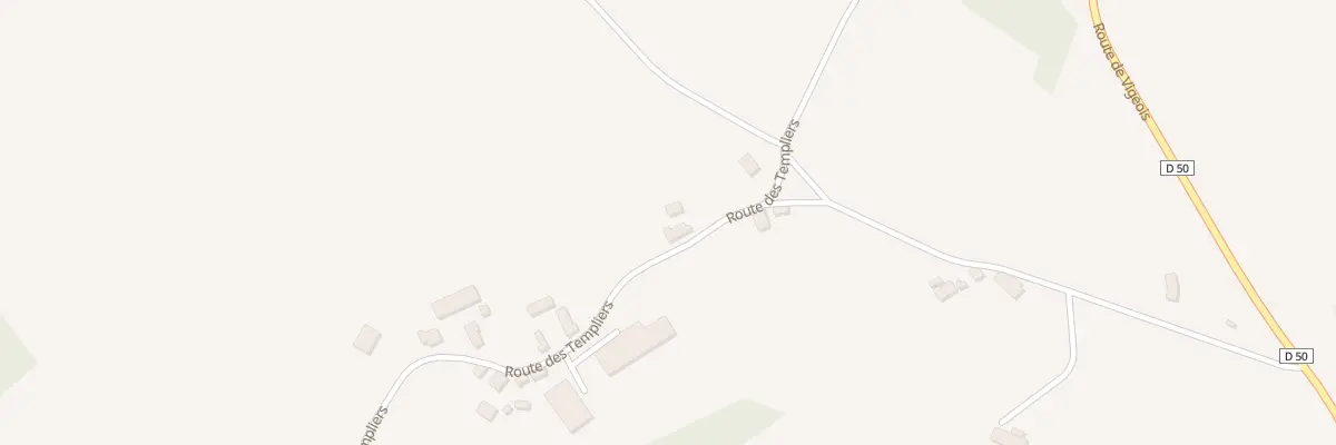 Plan du 2901 Rte des Templiers à Troche