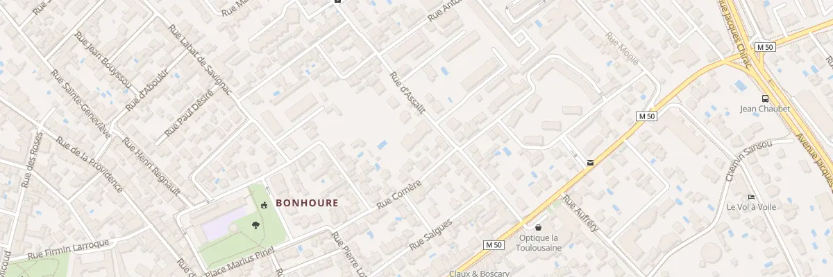 Plan du 17 Rue Assalit à Toulouse