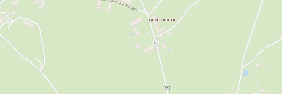 Plan du 1 La Villaugeai à Vigoux