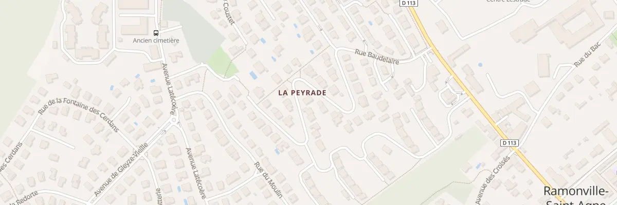 Plan du 31 Rue Baudelaire à Ramonville-Saint-Agne