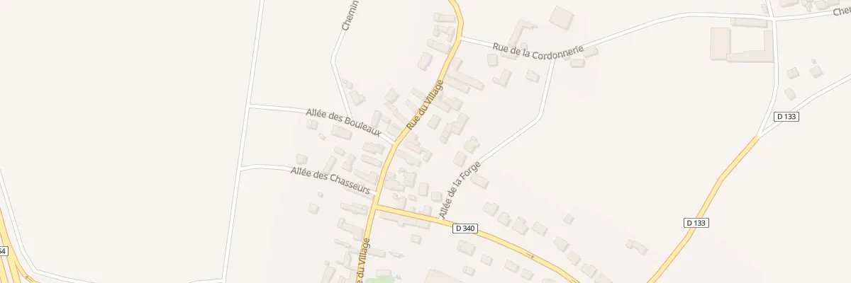 Plan du 50 Rue du Village à Poisvilliers