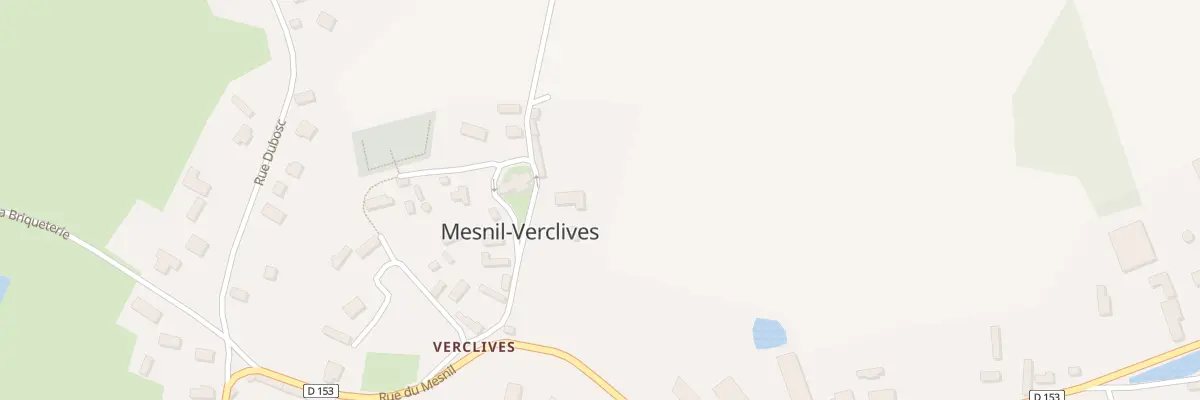 Plan du 7 Village de Verclives à Mesnil-Verclives