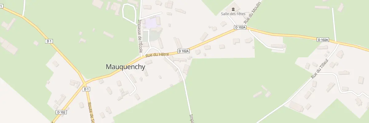 Plan du 46 Imp de la Forge à Mauquenchy