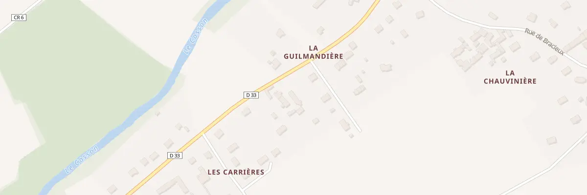Plan du 376 Rte de Chambord à Huisseau-sur-Cosson