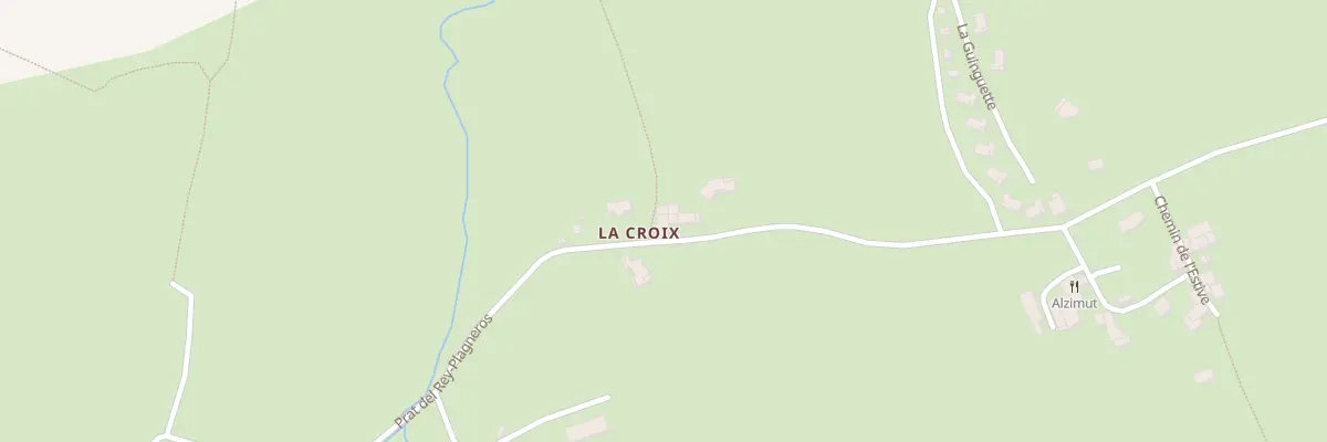 Plan du 10 Hameau La Croix à Alzen