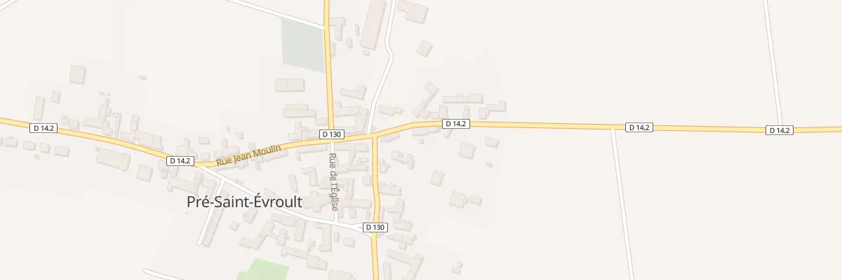 Plan du 2 Rue Jean Moulin à Pré-Saint-Évroult