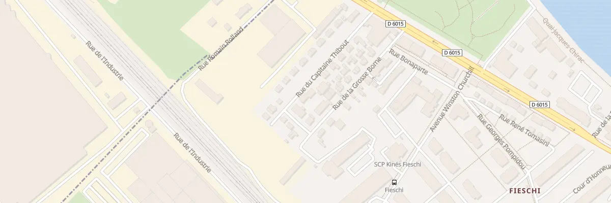 Plan du 27 Rue du Capitaine Thibout à Vernon