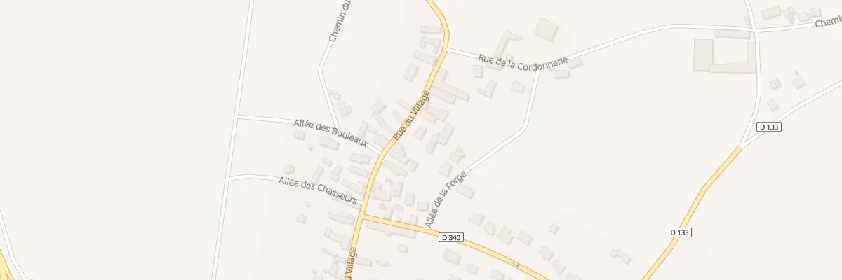 Plan du 52 Rue du Village à Poisvilliers