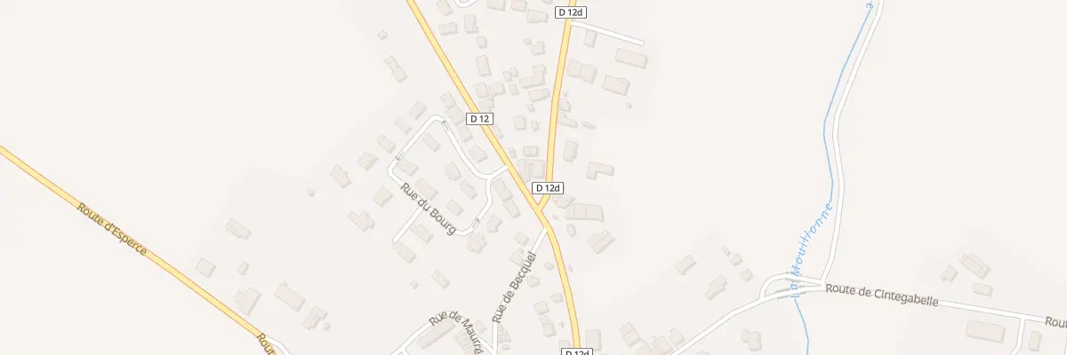 Plan du 45 Rte d’Auterive à Caujac