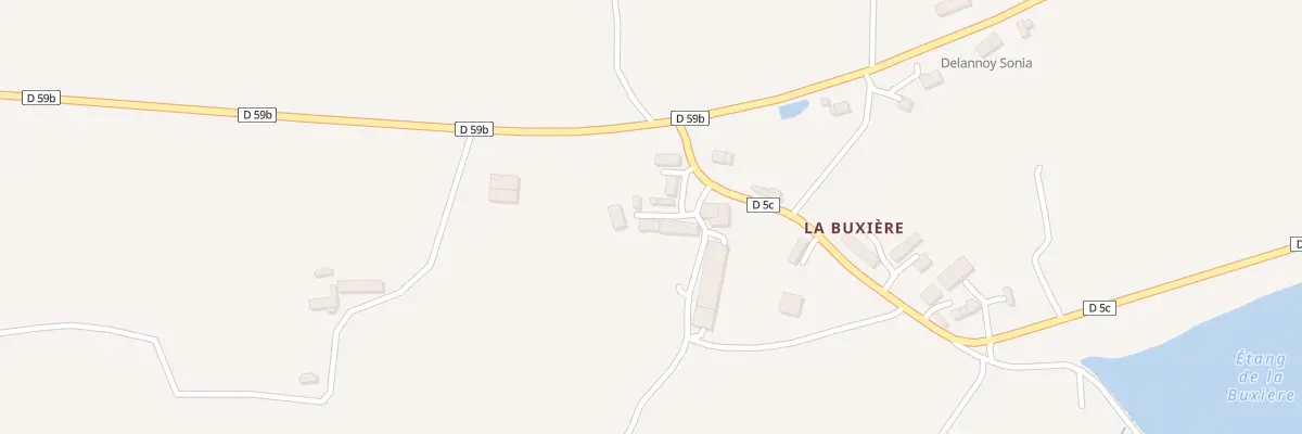 Plan du 14 La Buxiere à Vigoux