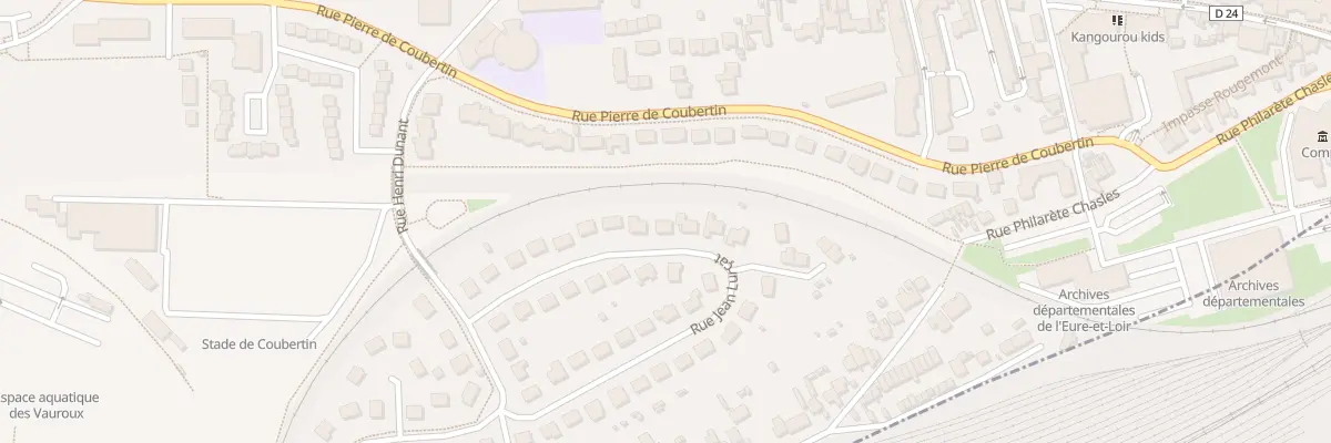 Plan du 17 Rue Jean Lurçat à Mainvilliers