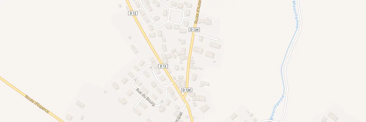 Plan du 109 Rte d’Auterive à Caujac