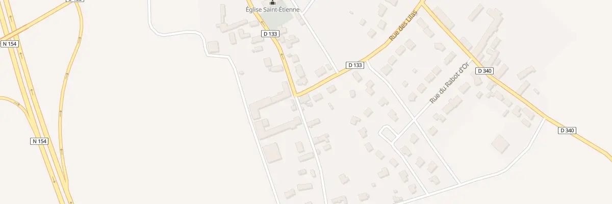 Plan du 20 Rue du Village à Poisvilliers