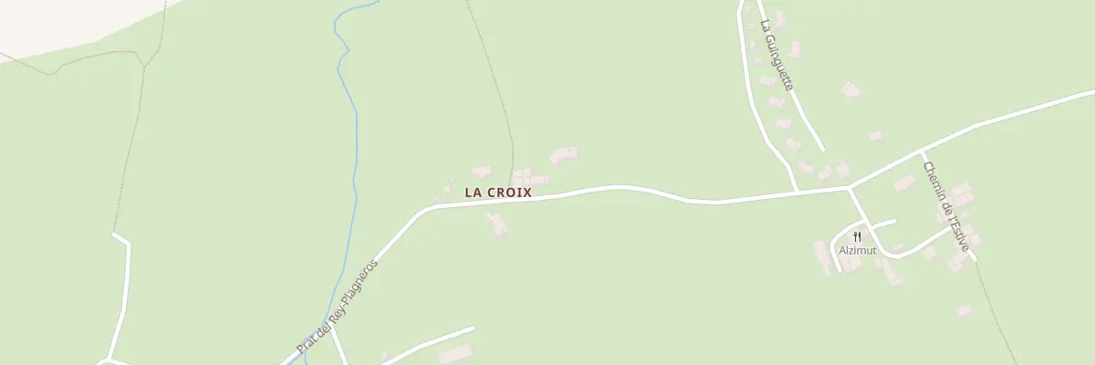 Plan du 6 Hameau La Croix à Alzen