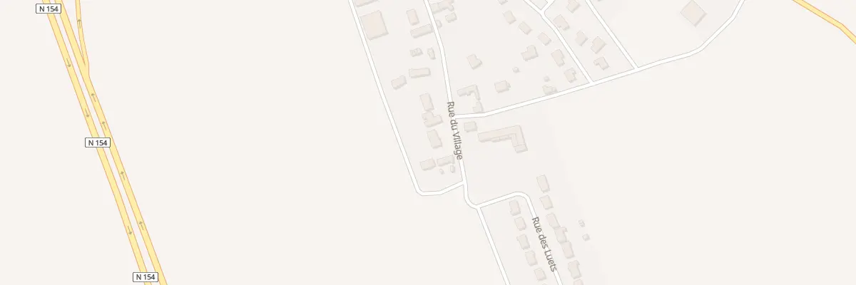 Plan du 5 Rue du Village à Poisvilliers