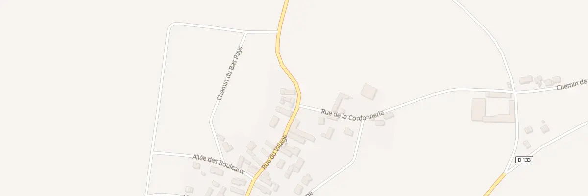 Plan du 59 Rue du Village à Poisvilliers
