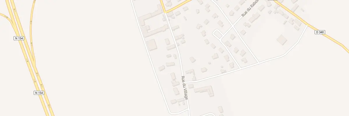 Plan du 13 Rue du Village à Poisvilliers