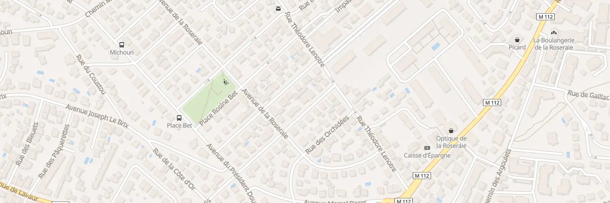 Plan du 17 Rue des Primevères à Toulouse