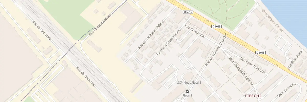 Plan du 28 Rue de la Grosse Borne à Vernon