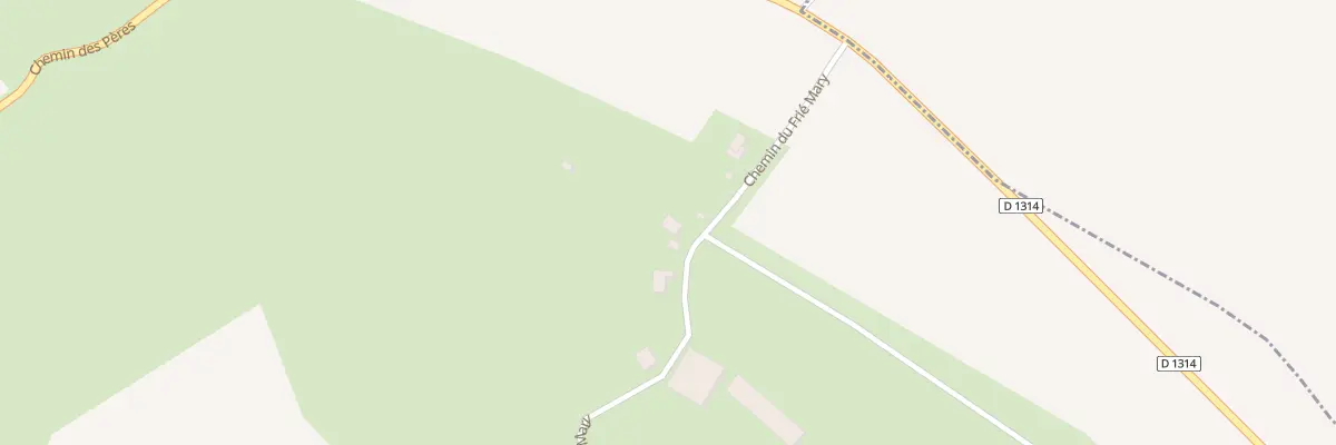 Plan du 274 Che du Frie Mary à Neuville-Ferrières