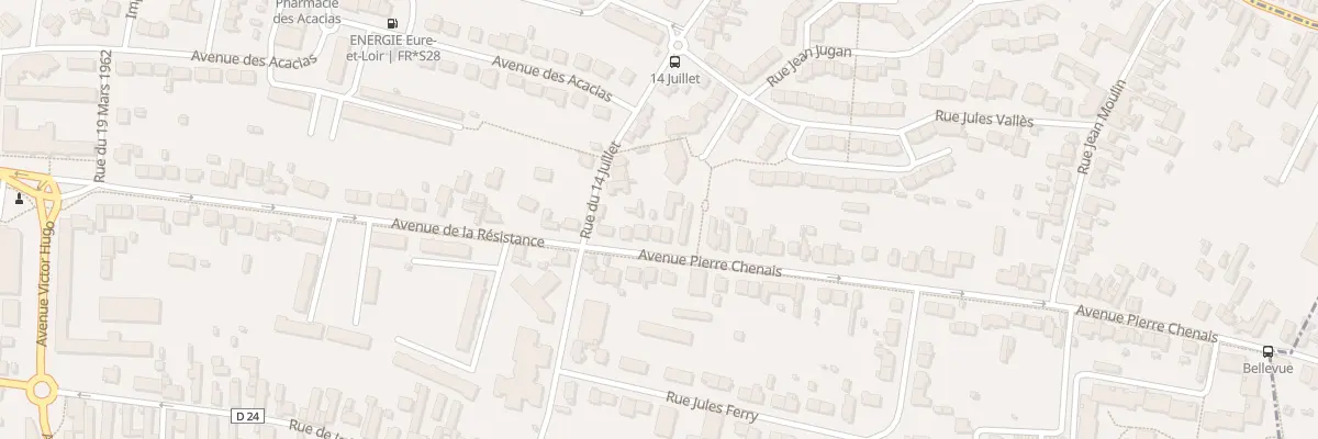 Plan du 72 Av Pierre Chénais à Mainvilliers