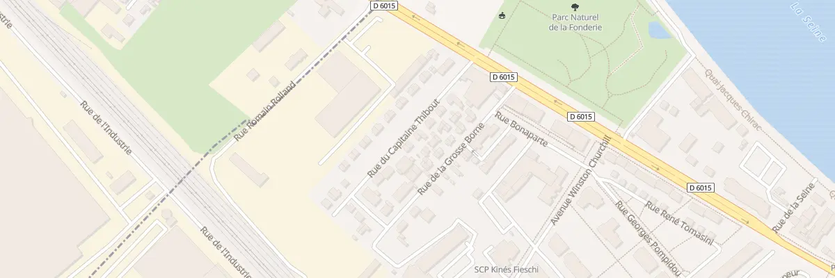 Plan du 19 Rue du Capitaine Thibout à Vernon