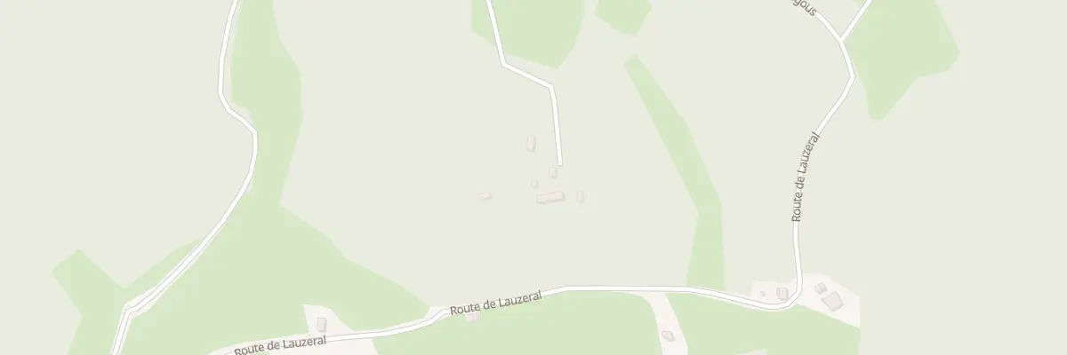 Plan du 5220F Roumegous à Saint-Chamarand