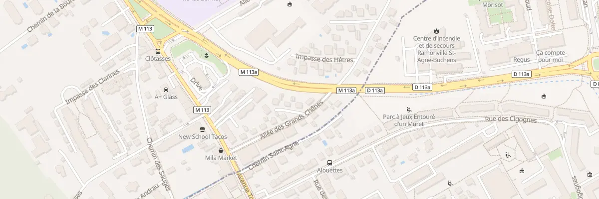 Plan du 4 Imp du Buis à Toulouse