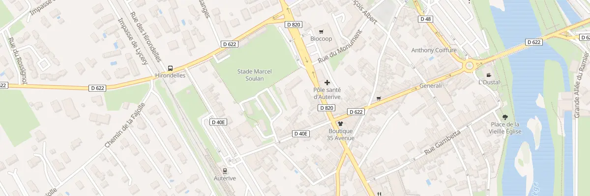 Plan du 11 Rte de Toulouse à Auterive