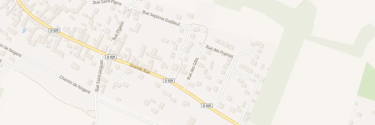 Plan du 13 Rue Septime Dutilleul à Villemeux-sur-Eure