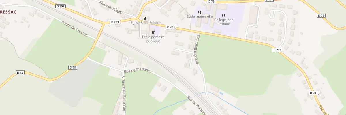 Plan du 7 Imp des Betoulles à Saint-Sulpice-Laurière