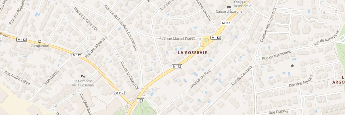 Plan du 9 Rte d’Agde à Toulouse