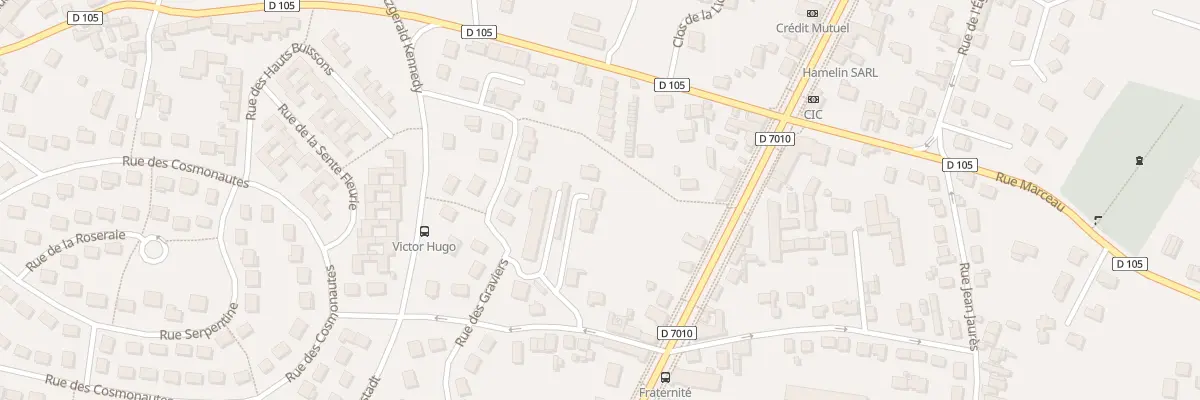 Plan du 6Q Rue Victor Hugo à Luisant