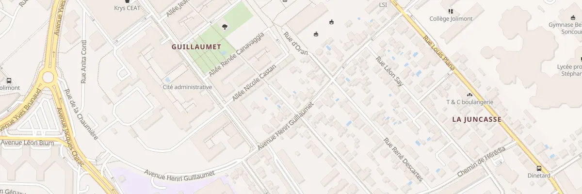 Plan du 2B Rue d’Alger à Toulouse