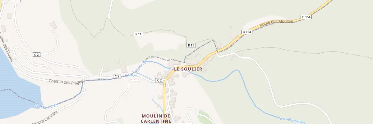 Plan du 349 Rte Des Moulins à Chasteaux