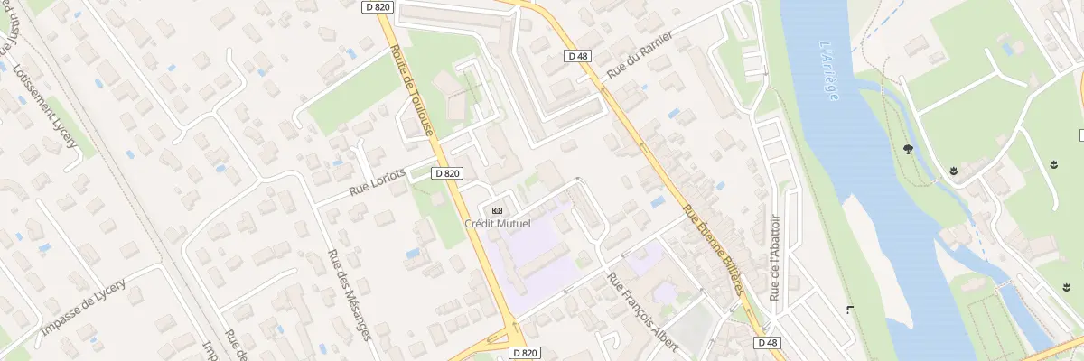 Plan du 16B Rte de Toulouse à Auterive