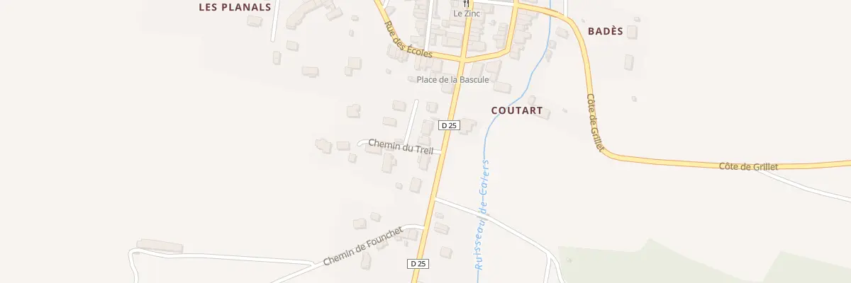 Plan du 9 Rte de Saint Ybars à Gaillac-Toulza