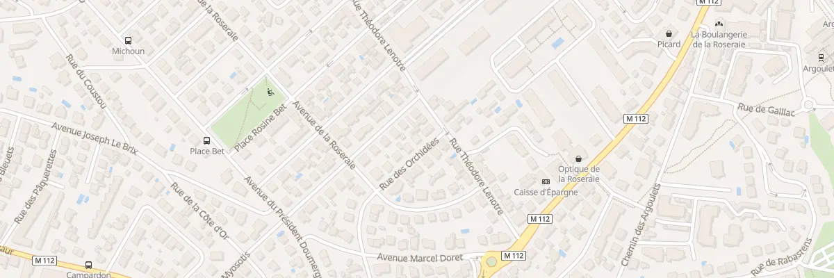 Plan du 27 Rue des Orchidées à Toulouse