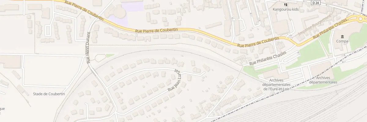 Plan du 23 Rue Jean Lurçat à Mainvilliers